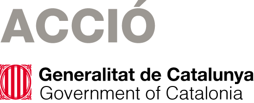 Logo de ACCIÓ, la agencia para la competitividad de la empresa de la Generalitat de Catalunya.