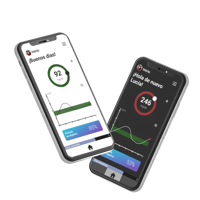 Mock-Up-Aplicación-monitor-glucosa-Banting-Labs-Diabetes-Tipo1-Tipo2